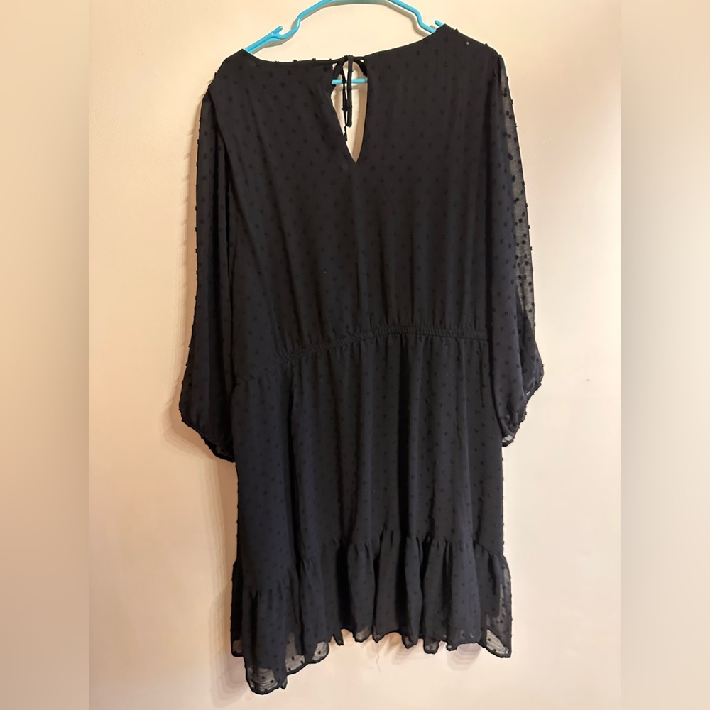 Torrid Black Long Sleeve Dress NWT size 4x 26 - Picture 8 of 9